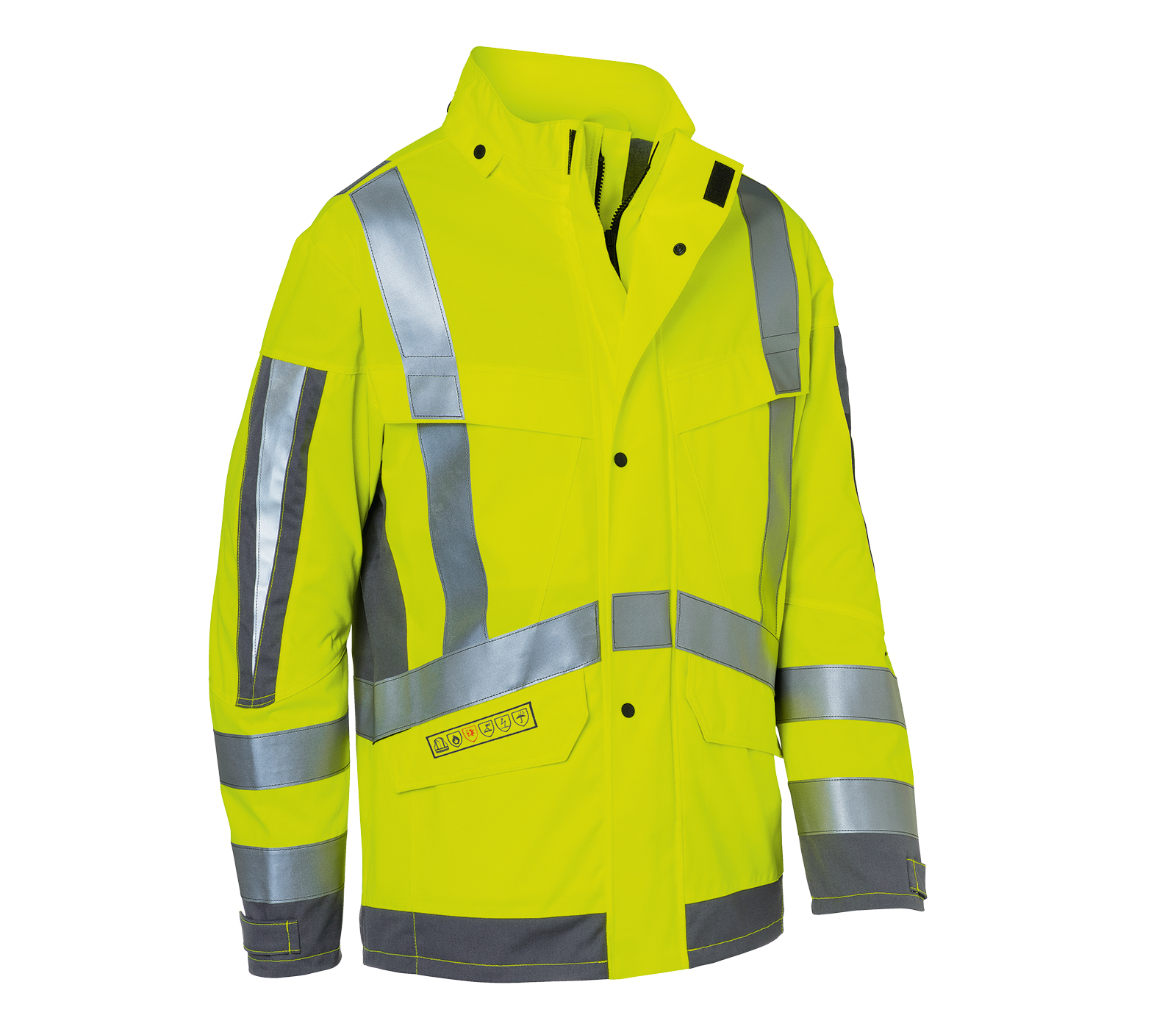 KÜBLER PROTECTIQ HIGH VIS Wetterjacke ARC2 PSA 3